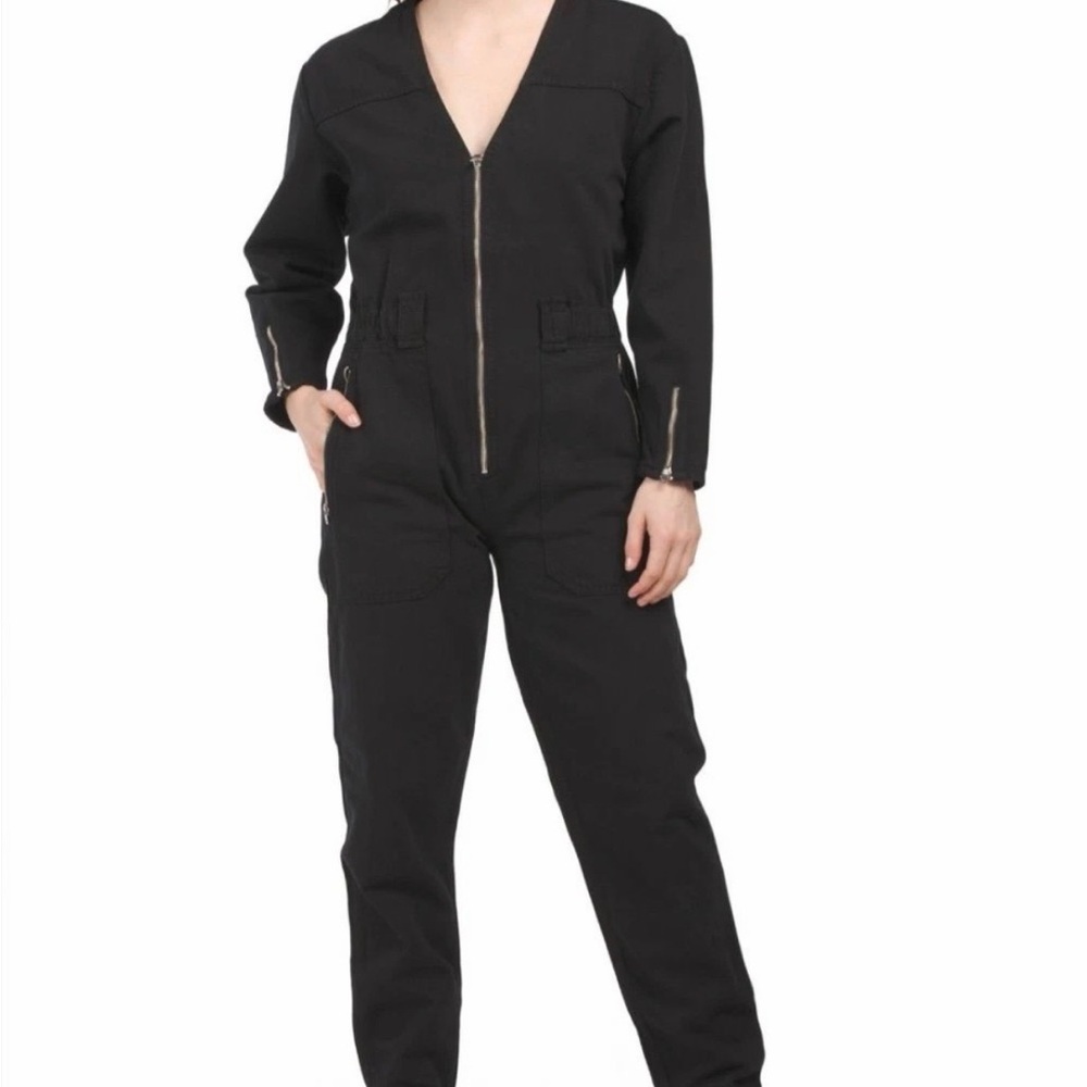 ETICA Janai Moto Jumpsuit NEW Large